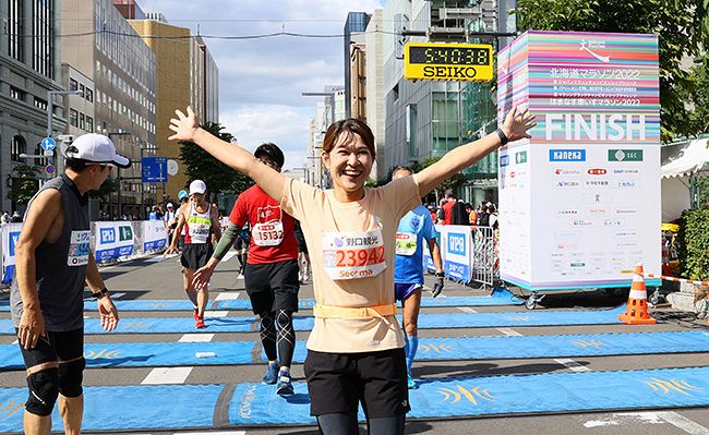 デジタル発＞ママ記者、走り抜いた５時間４０分 北海道マラソンに初挑戦：北海道新聞デジタル