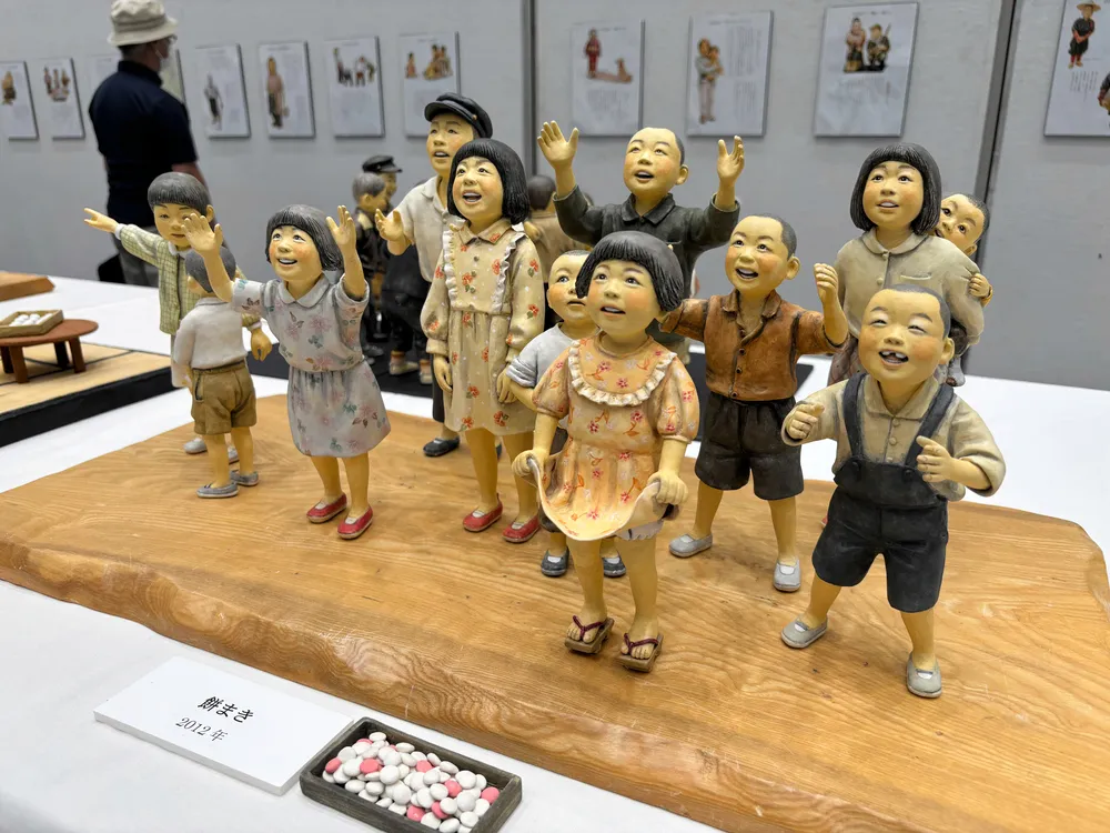 人々の生きる表情表現し続け 157回で個展に幕 宮竹さんが札幌で