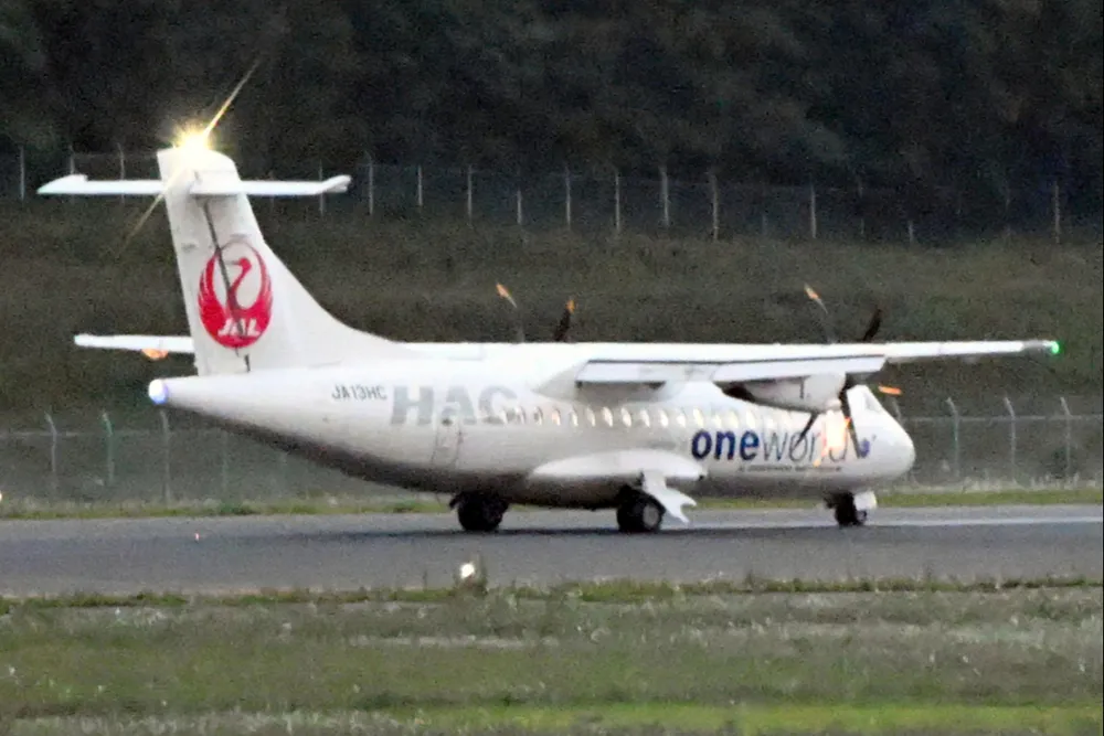 利尻行きHAC機引き返し　新千歳に着陸　タイヤ格納扉に不具合　けが人なし