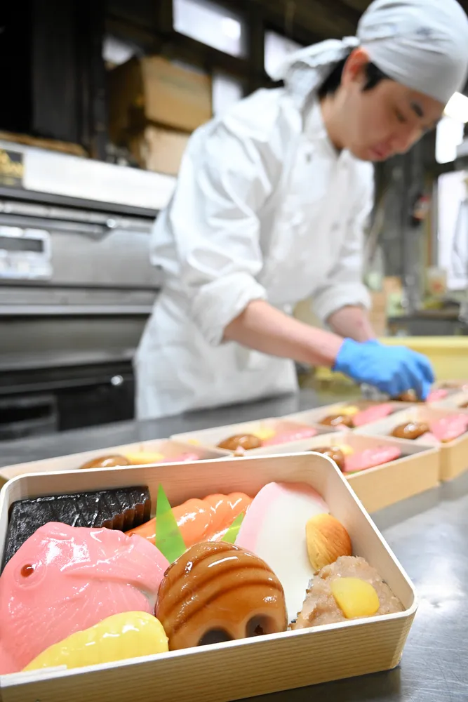 明るい新年に 小樽で「口取り菓子」販売始まる:北海道新聞デジタル