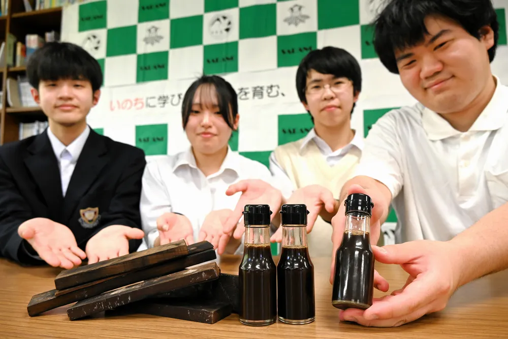 規格外サツマイモ　まろやか濃厚酢に　更別農業高、全国学生コン優秀賞