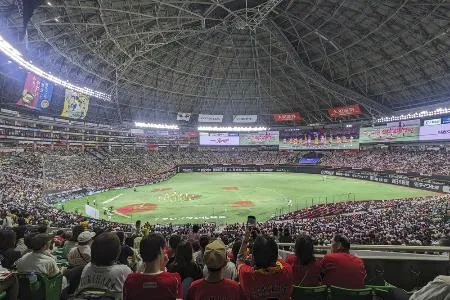 みずほペイペイドーム開幕シリーズ　北海道ハム戦2枚 2連勝！勝利のハイタッチ🤚✨ 北海道日本ハムファイターズ戦 みずほ