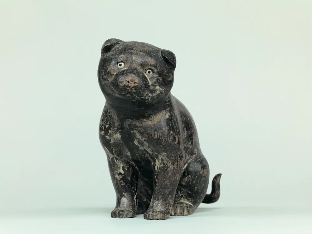 高山寺 狗児 精工写 子犬 陶製 明恵上人 鳥獣戯画 置物
