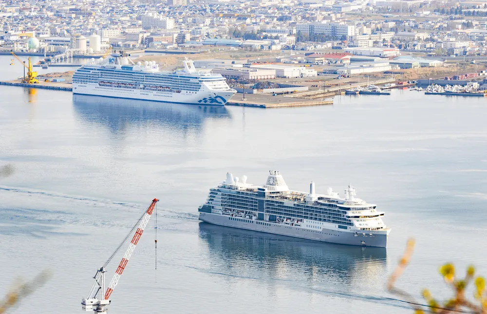 クルーズ船の北海道寄港地、「立ち寄りやすさ」で函館一人勝ち 小樽