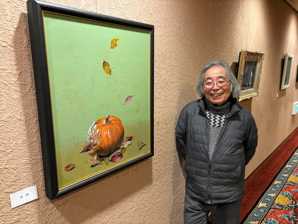 死生観、油彩画に投影 深川の美術館長が札幌で個展：北海道新聞デジタル