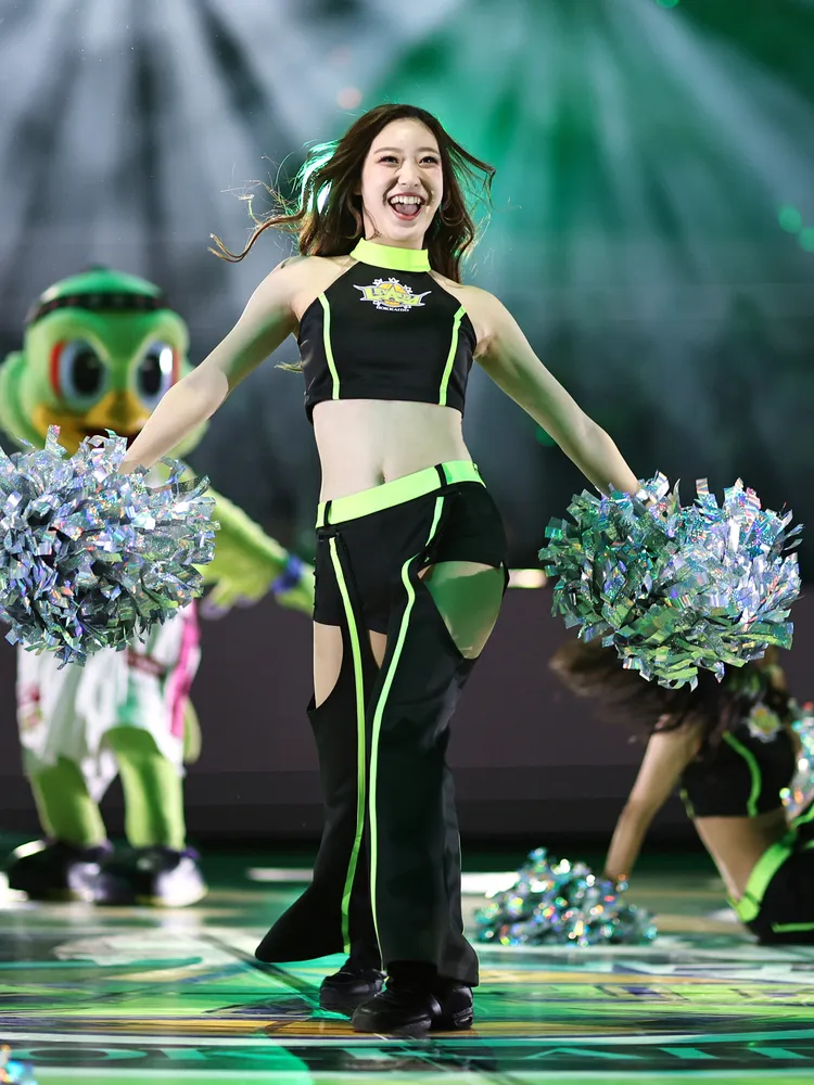 チア ユニフォーム 高品質 実物撮影 チアリーダー チアガール ユニフォーム 制服 二松学舎