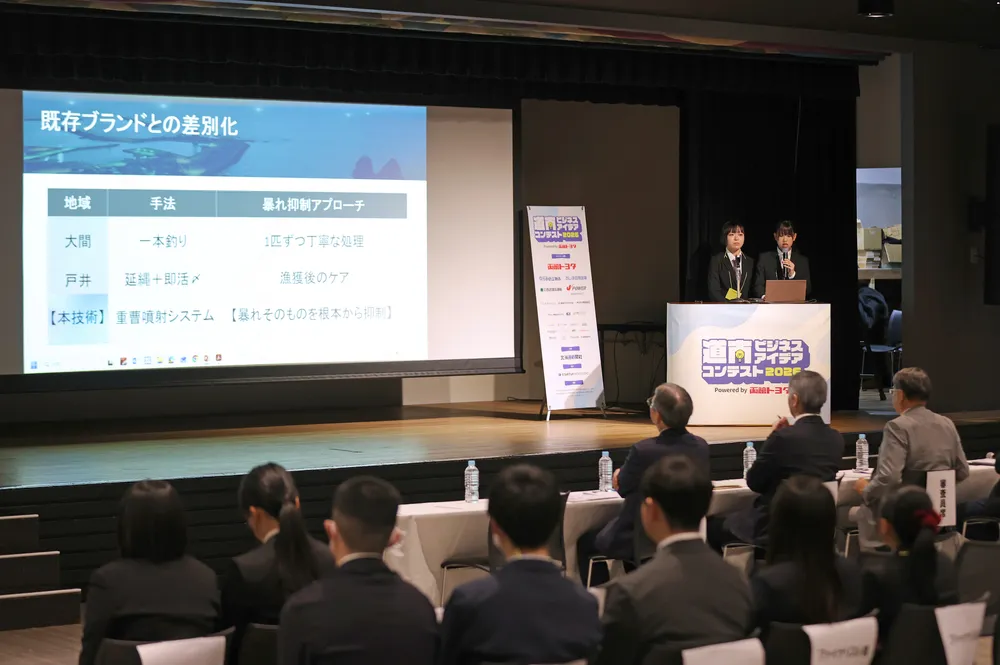 道南の課題解決に挑戦　函館でコンテスト最終審査会　高専生らに最優秀賞