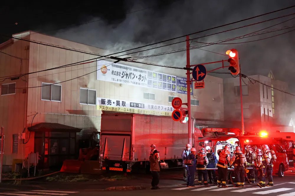札幌・東区のリサイクル店で火災　けが人なし　近所で8月末に不審火2件