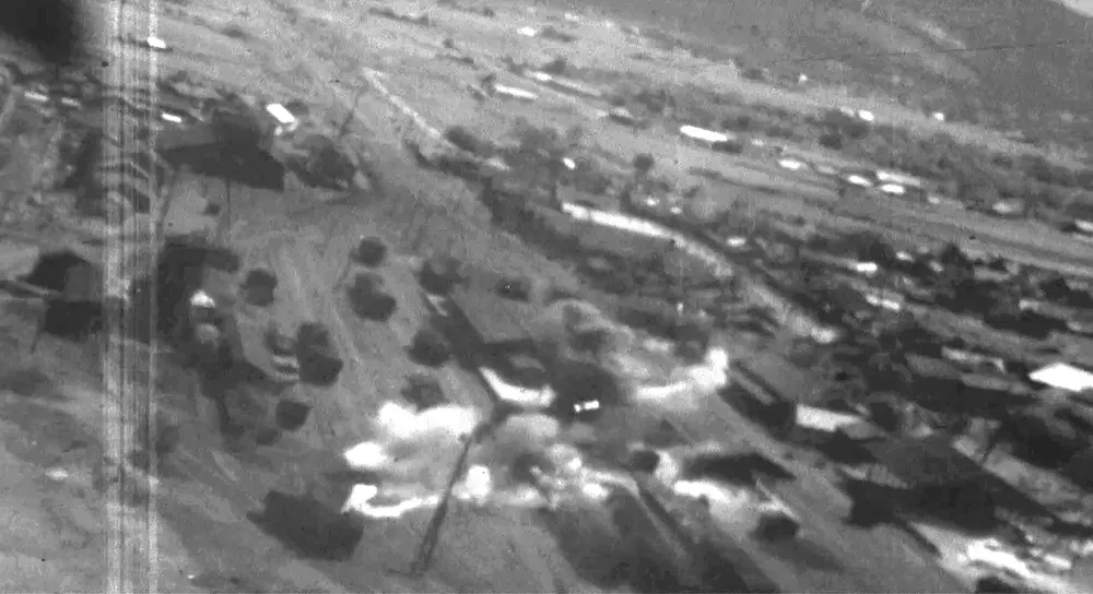 1945年7月15日、まちが戦場に 富良野空襲動画、市博物館が初公開 煙