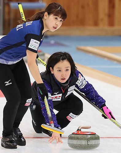 平昌五輪2018＞カーリング 読み的中 攻めて五輪 LS北見、中部電