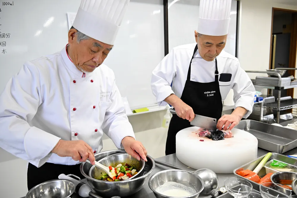 ＜旬！を味わう＞ゴッコ　フレンチ、中華に　ぷるぷる食感生かす