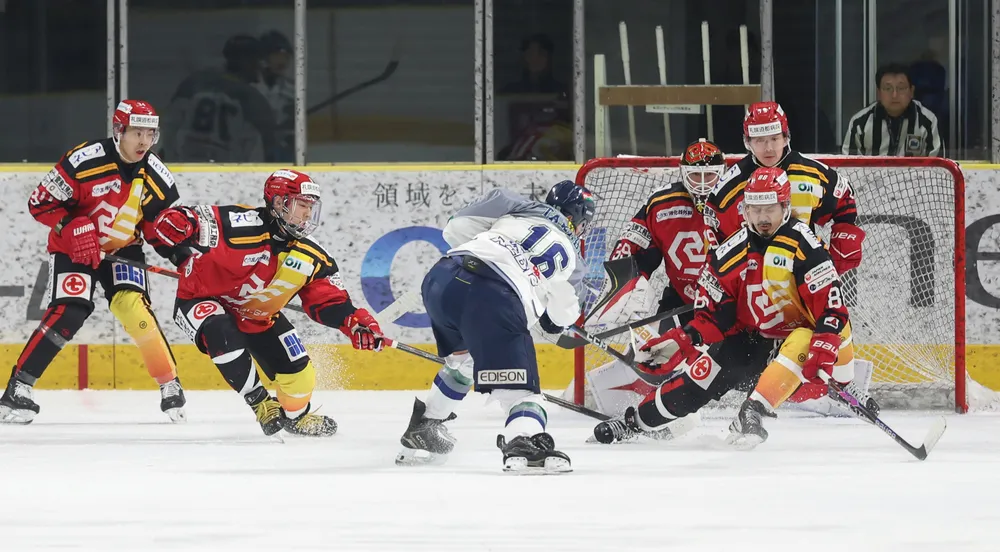 レッドイーグルス、強さの秘訣は　アイスホッケー・アジアリーグ1位通過　頂点へ28日から韓国でプレーオフ