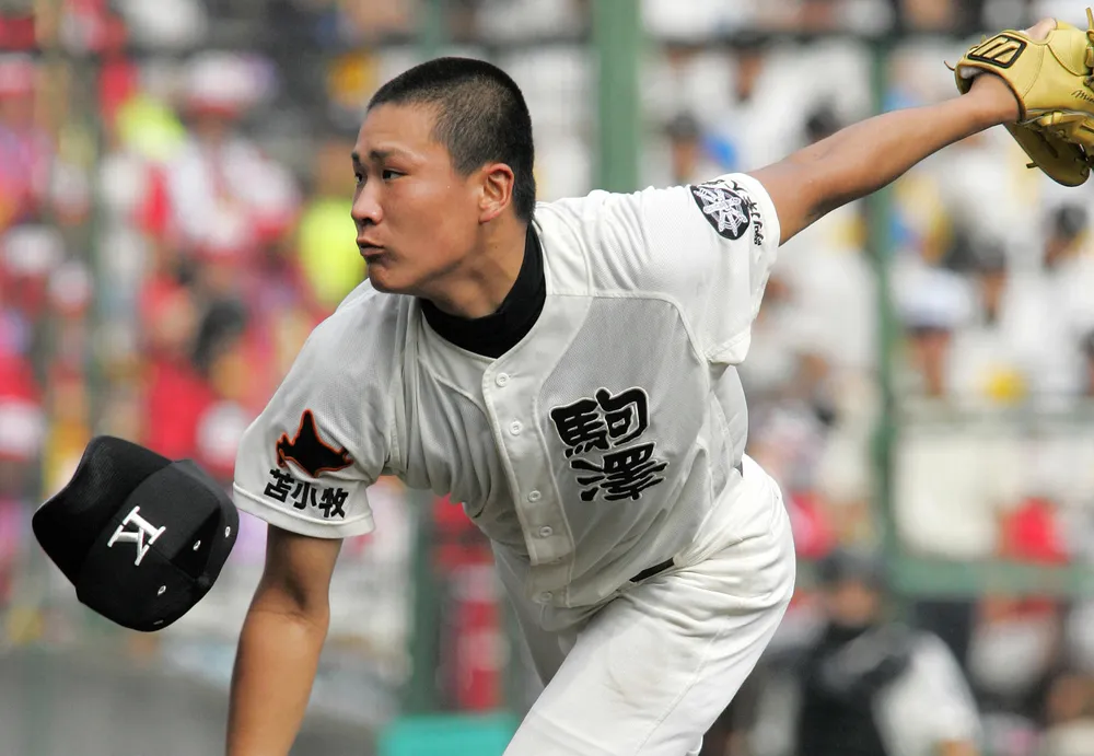 2005年夏の甲子園連覇 駒苫の黄金期支えた楽天・田中将大投手