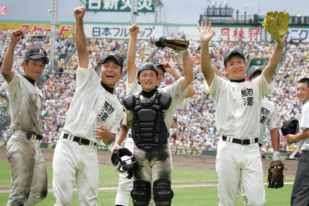 2005年夏の甲子園連覇 駒苫の黄金期支えた楽天・田中将大投手