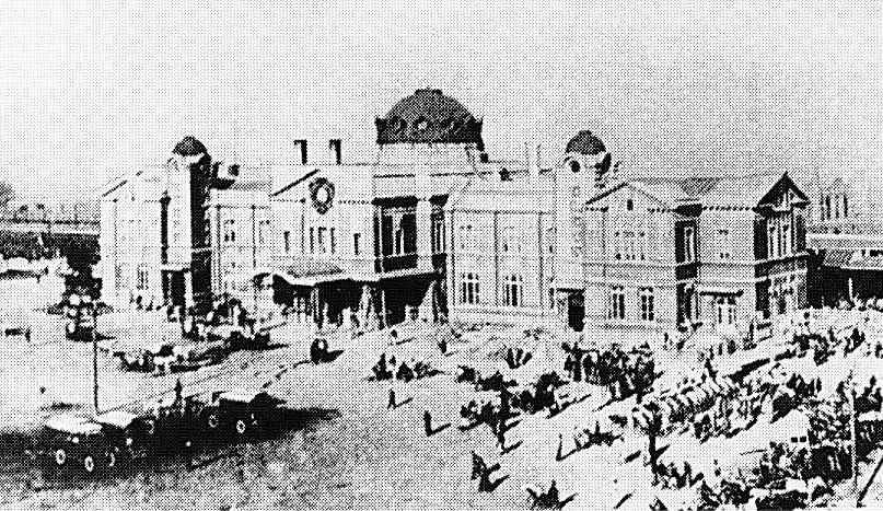 終戦前の奉天駅
