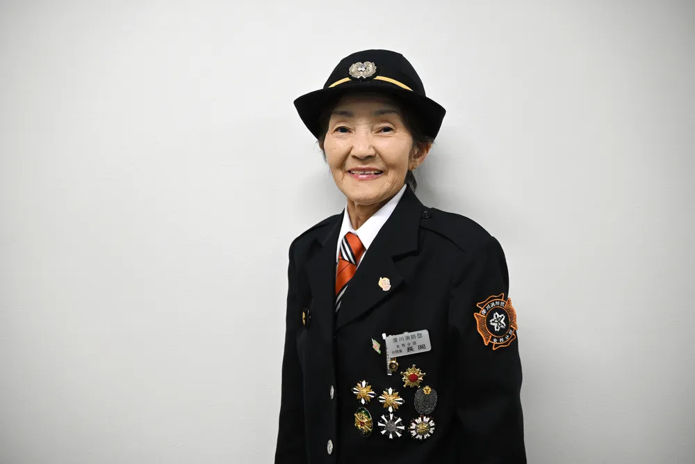 ＜まち人＞深川発 消防団女性分団で率いて20年超 長岡弘子さん（７０）のサムネイル