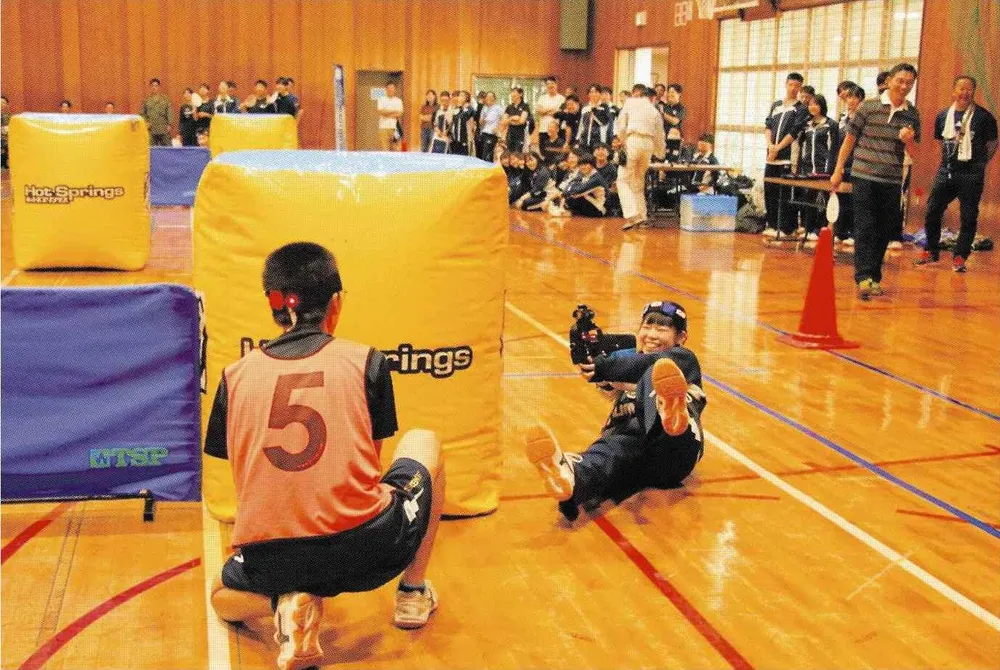 天塩高発案 サバゲー白熱 生徒「楽しく町活性化したい」:北海道新聞デジタル