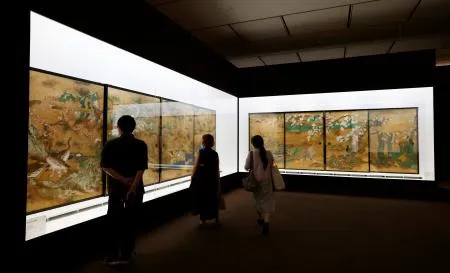 狩野派ふすま絵、上野で“再会” 日英分かれて所蔵、150年ぶり：北海道