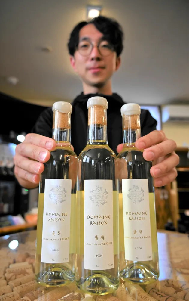 北海道ワイン 貴腐葡萄39 2005 北乃ケルナー 100％道産貴腐ブドウワイン、中富良野・ドメーヌレゾンが19日
