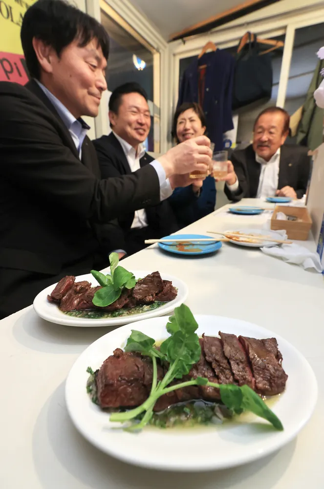 十勝若牛やにんにく満喫 帯広・北の屋台「清水町フェア」 29日まで