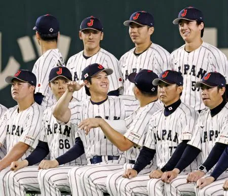 野球 美品未着用 大谷翔平 日本代表WBC刺繍ユニフォームXO