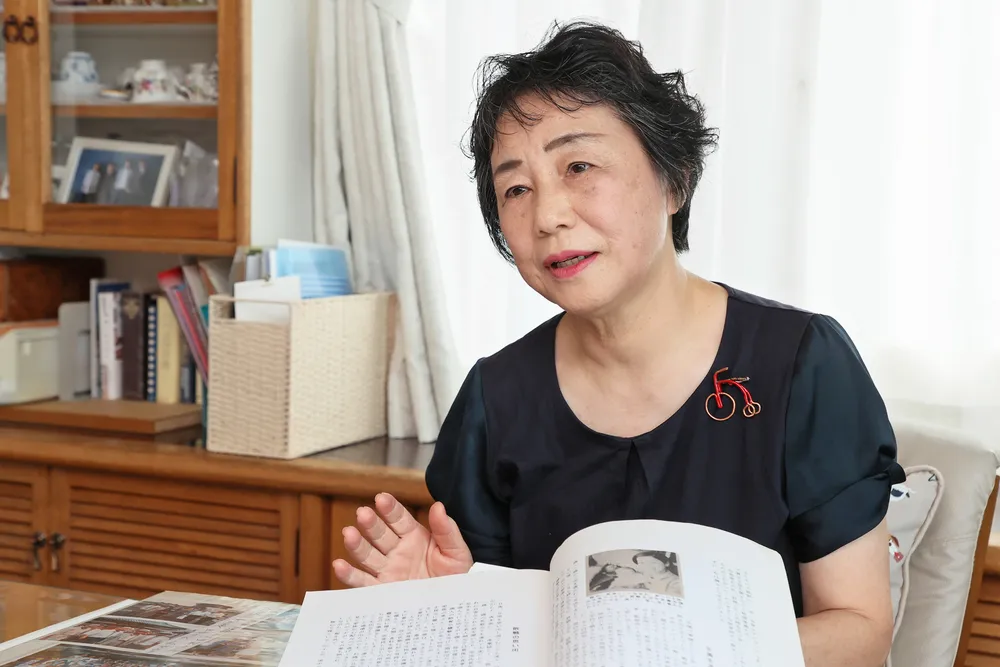 ＜戦後80年＞「いずみと戦争」投稿者を訪ねて＜上＞糸川マスミさんの娘・土肥真智子さん　旧満州から引き揚げの苦難　母強く