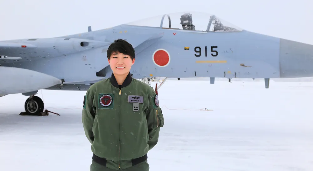 ハローどうなん人＞道産子初の女性戦闘機パイロット・小林夏帆さん 名