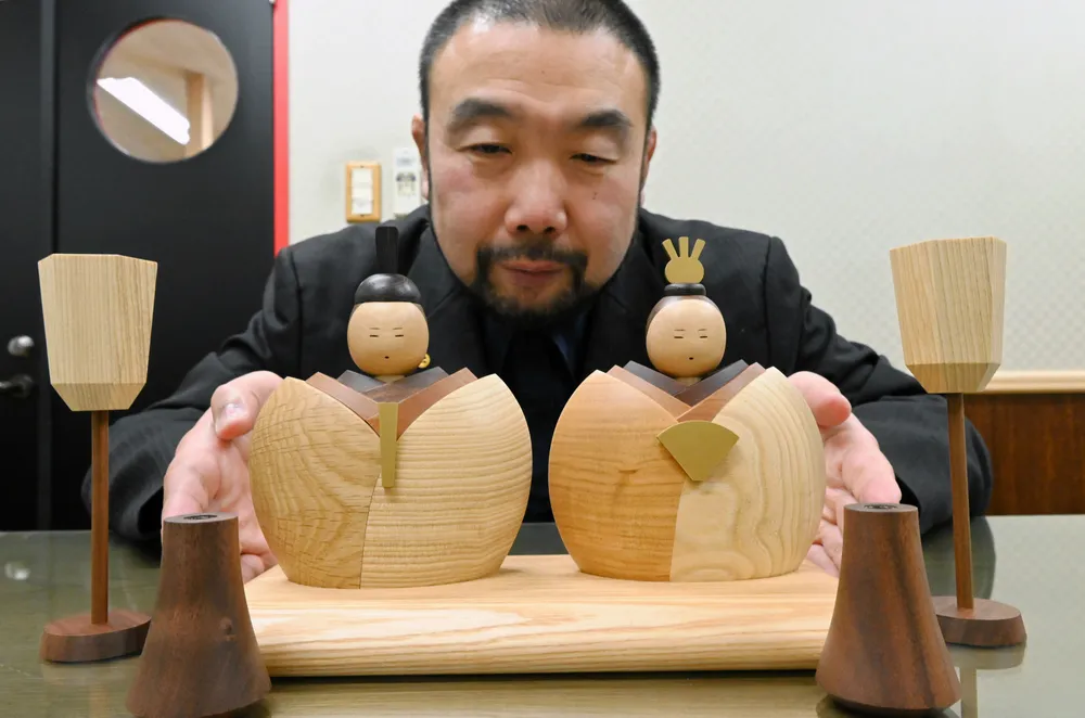 ASAHIKAWA CRAFT 木製ひな人形　ひな 楽天市場】ササキ工芸 雛人形 旭川クラフト sasaki おひな様 木製