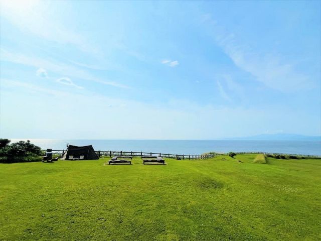 北海道のキャンプ場「かもめ島キャンプ場」