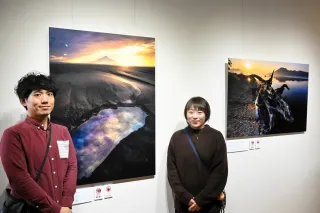 北海道内の「自然美」切り取る　小樽ゆかりの若手写真家2人が合同展