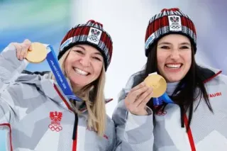 オーストリアBが優勝　アルペンスキー・10日