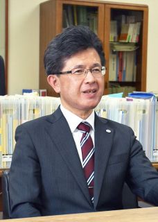 教育大の次期学長に決まった　田口哲（たぐち・さとし）さん