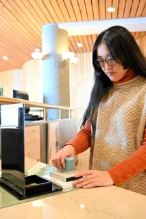 スタンプ押して1枚の絵に　ニセコ・有島記念館でラリー