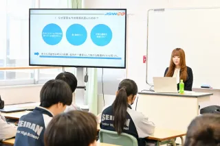 大きな仕事、室蘭でも　星蘭中で社会人が授業