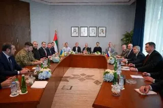 焦点の領土問題、進展なし　米ロとウクライナ高官協議