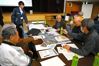 冬場の地震、どう避難する？　知内で研修会