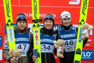 W杯ジャンプ、内藤智文が初優勝 伊藤有希は2年ぶり通算10勝目：北海道