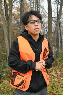 道猟友会最年少26歳の三笠支部長　高崎梨徒（たかさき・りと）さん　