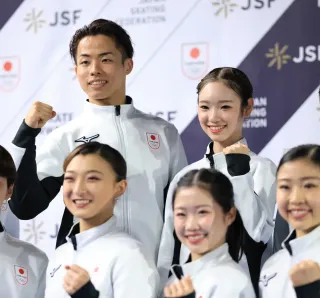フィギュア、ペア代表長岡　道産子初の五輪へ決意新た「自分たちが思い描く演技したい」
