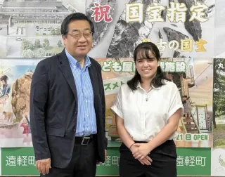「交流通じ日本語学ぶ」　遠軽町に新任ALT・オレバーさん着任