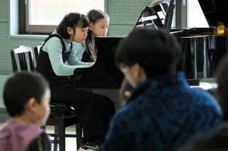 岩見沢で酒井音楽教室が音楽祭　鬼滅の刃やクラシック曲を披露