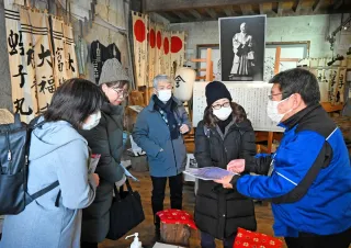 北前船遺産　学んで巡って　青函フェリーツアー始まる