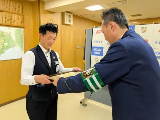 パソコン画面から詐欺誘導　電器店店長が被害防ぐ　伊達署感謝状
