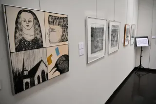 1枚の銅版から色彩豊かに 士別在住の銅版画家小池暢子さんの個展 札幌