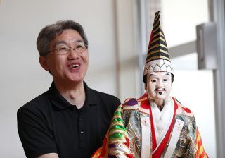 さっぽろ人形浄瑠璃あしり座代表　矢吹英孝（やぶき・ひでたか）さん