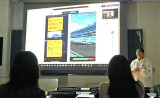 クルーズ船寄港地観光、課題は交通　函教大生が乗船実習報告会　岸壁の物販で「にぎわい」