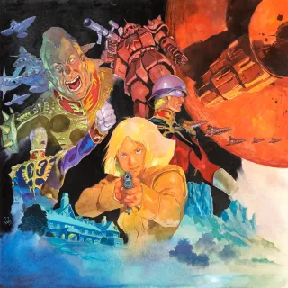 機動戦士ガンダム　安彦良和作品　版画 ガンダム」作画監督・安彦良和さん 足跡たどる特別展 苫小牧市