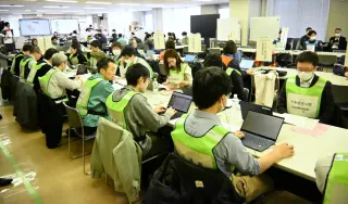 災害用新システムの手順確認　札幌市など震度7想定訓練