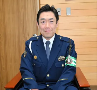 ＜枝幸＞特殊詐欺被害防止に重点　新しい枝幸署長・藤原学さん（49）