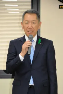 「課題解決は道半ば」　南幌町長選　大崎氏が再選出馬表明